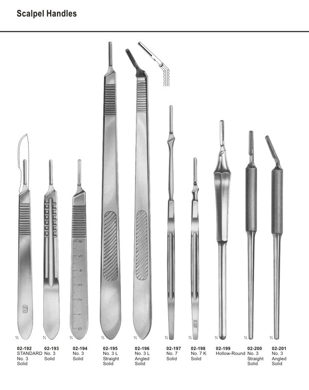 Scaples Handle No 3 Alphadent International