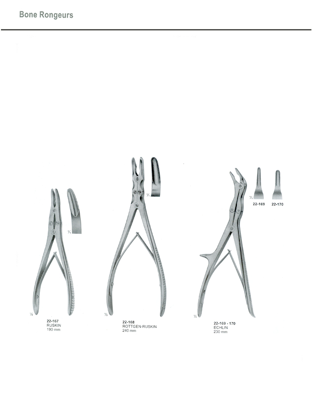 Echlin Bone Rongeurs Alphadent International