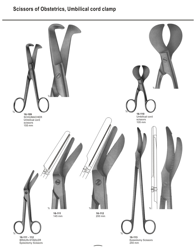 Episiotomy scissors Alphadent International