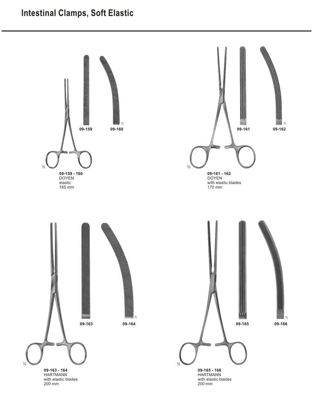 Hartmann, intestinal clamps Alphadent International