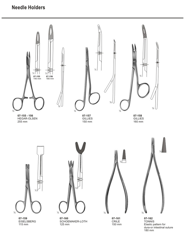 Hegar-olsen, needle holder - Alphadent International