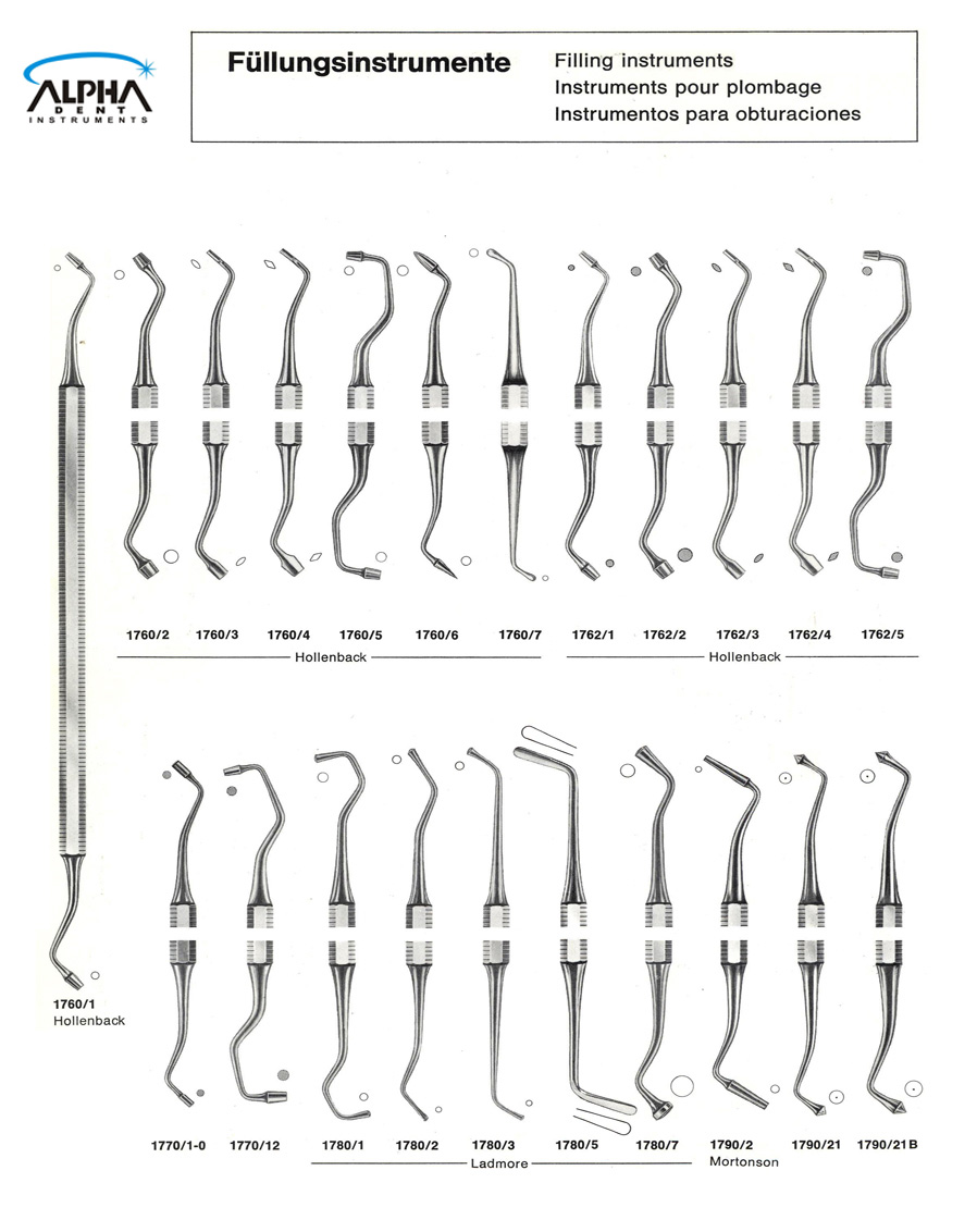 Ladmore, filling instruments - Alphadent International