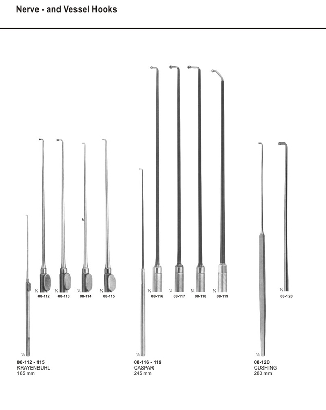 Cushing-vessel Hooks - Alphadent International